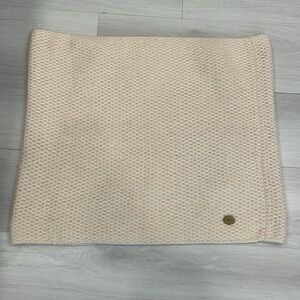 Chloe Foulards Cream Knit Circle/Loop Infinity Scarf